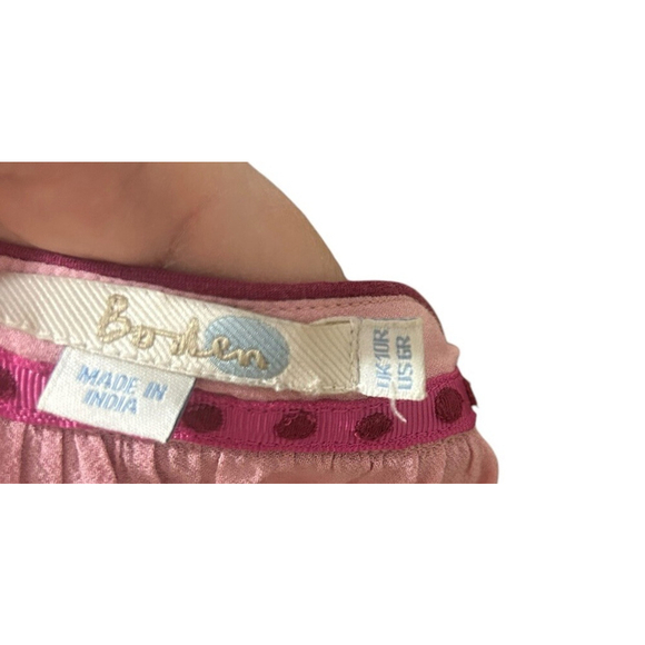 Boden Size 6 Pink Embroidered Sleeveless Knee‎ Length Dress - Picture 3 of 11